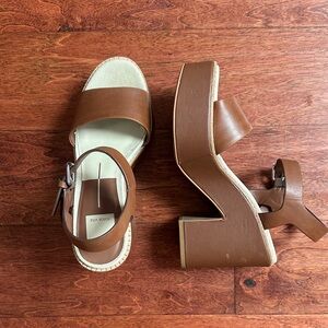 Dolce Vita Brown Platform Shoes
